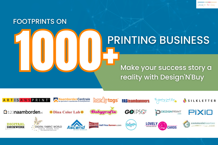 1000+ successful print businesses over the world