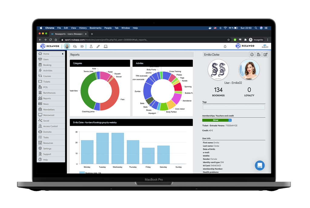 Resasports Software - 2