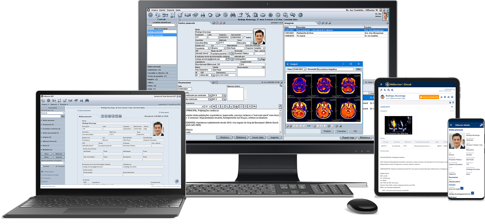 Software médico completo multiplataforma