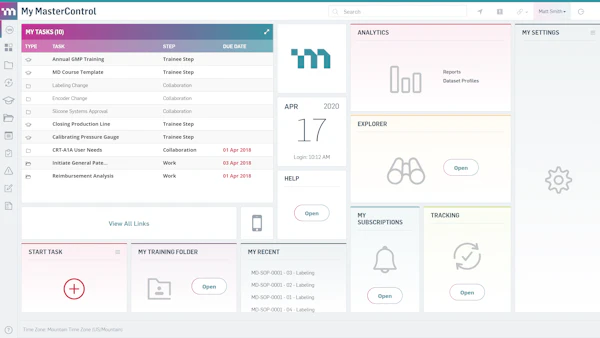 MasterControl Quality Excellence Reviews, Demo & Pricing - 2022