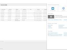 AvidXchange Software - All your invoices appear in once central dashboard, which lets you know which ones are pending action or approval. Help is just a click away with user guides and other how-to information available right within the platform.