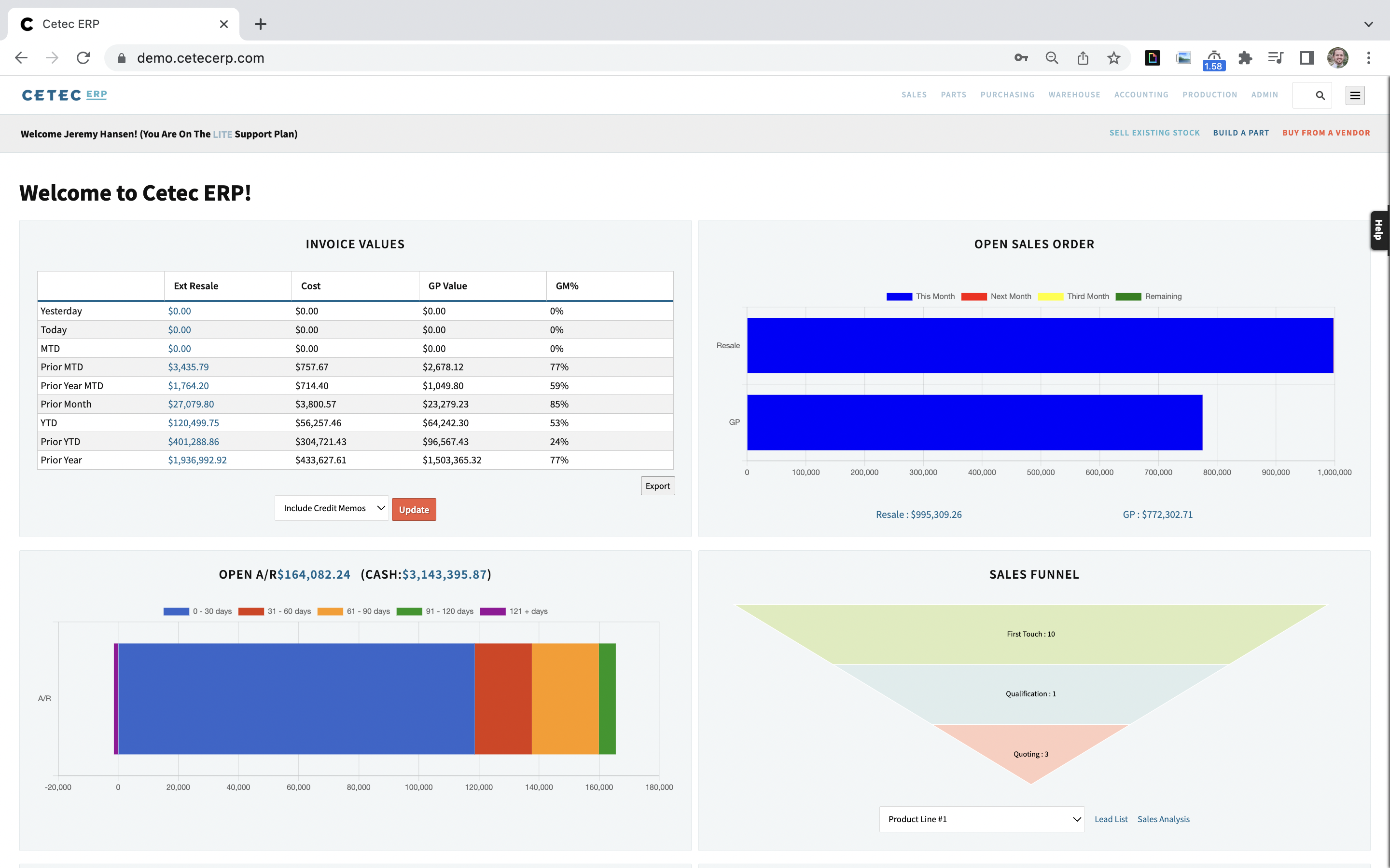 Cetec ERP Logiciel - 1