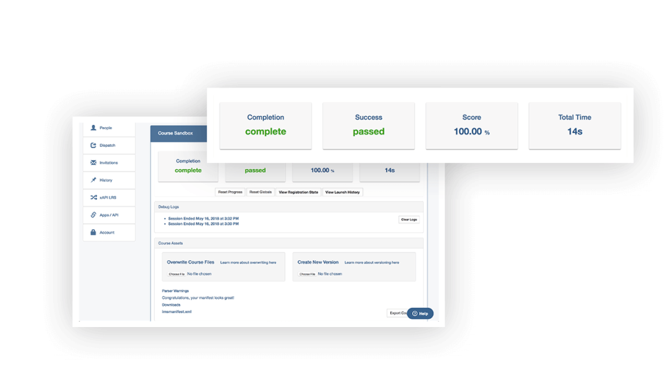 SCORM Cloud Software - 3