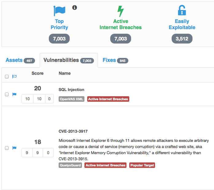 See Active Internet Breaches