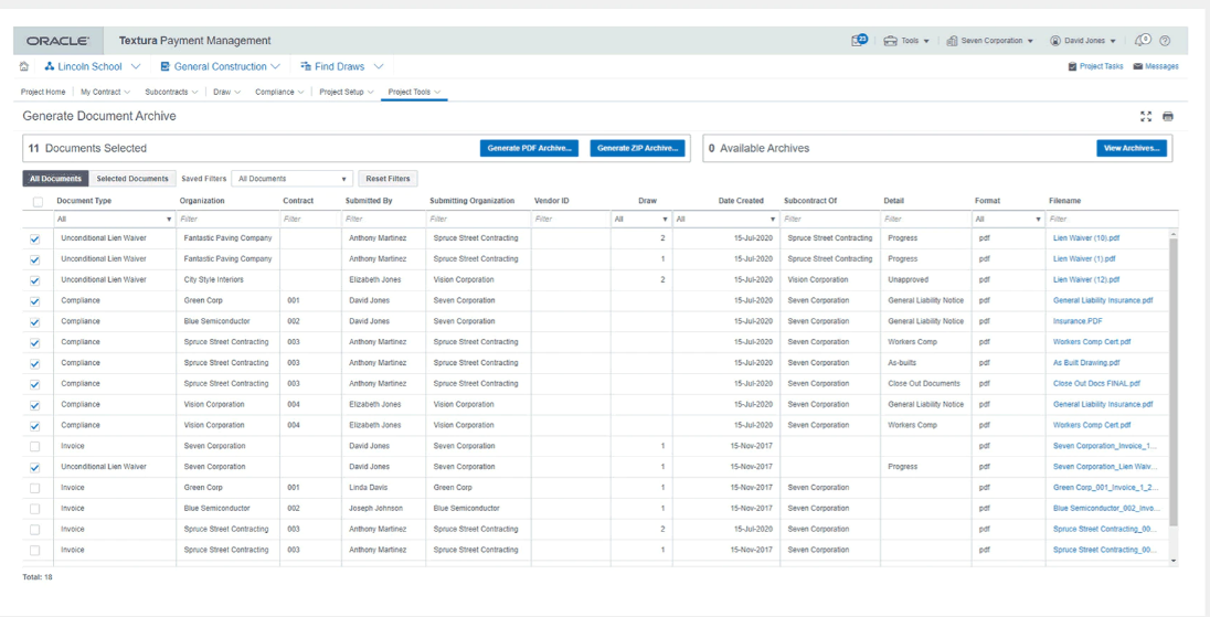 Oracle Textura Payment Management Software - 2024 Reviews, Pricing & Demo