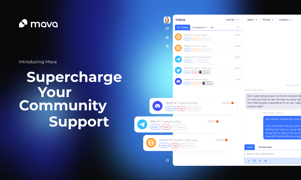 Mava screenshot: Mava overview
