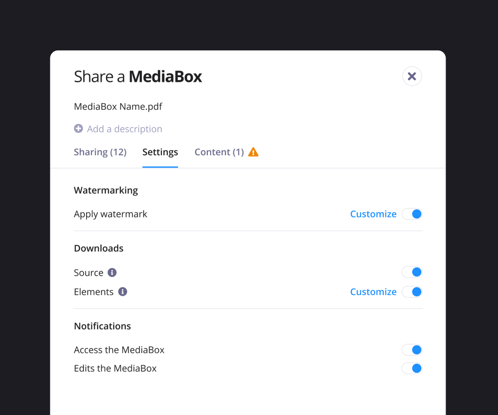 Share files securely with anyone, anywhere with MediaBox
