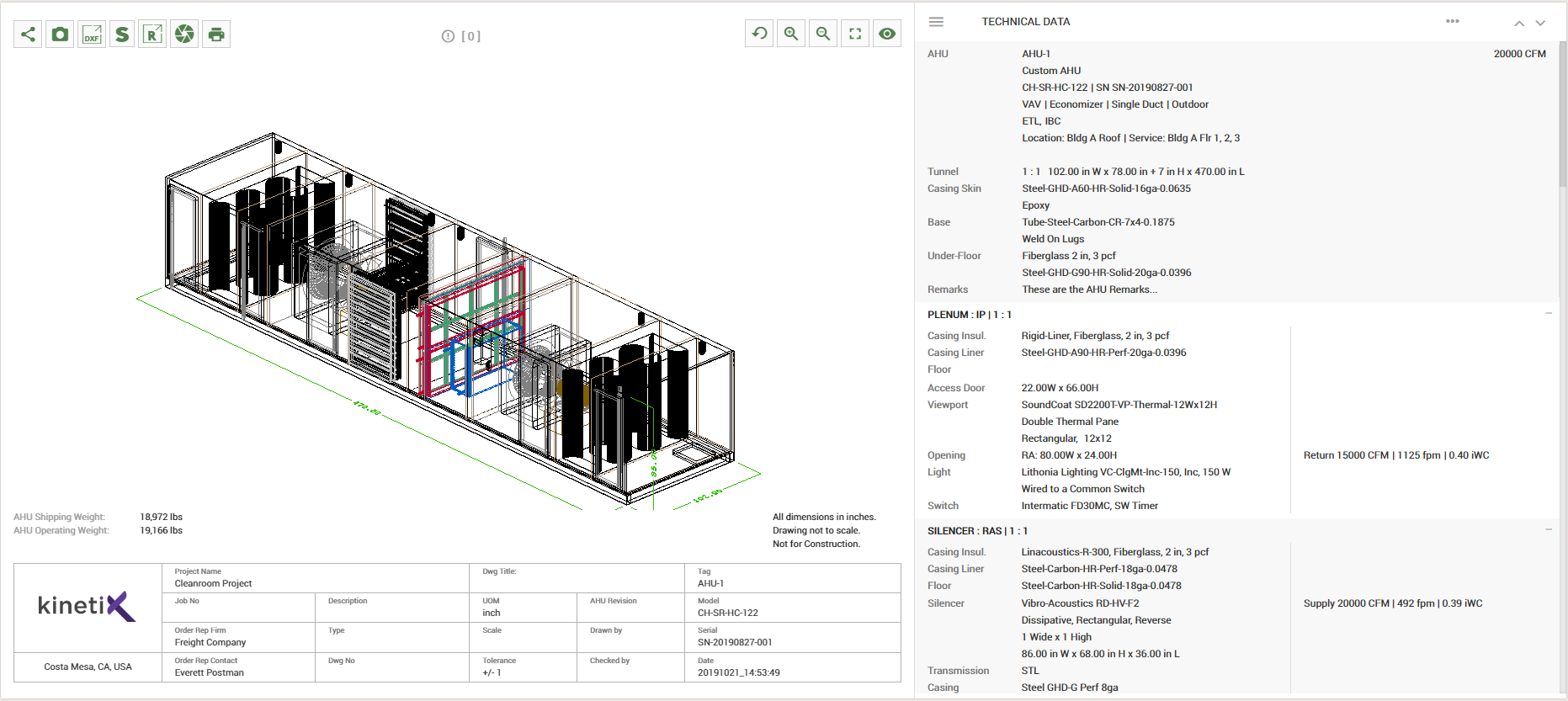 Kinetix Air Software - 1