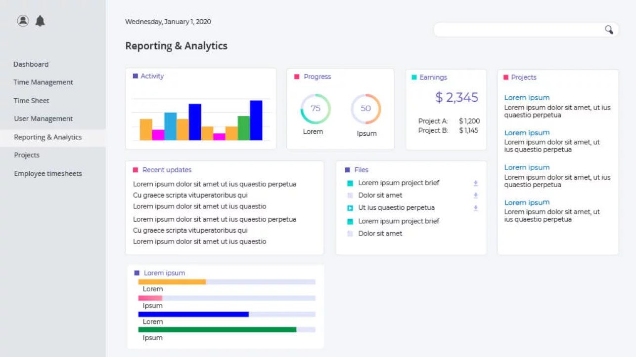 Reports and Analytics - Collatree PROJECT & TIME MANAGEMENT Software