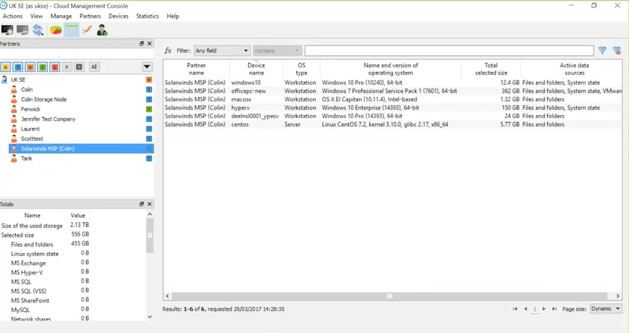 Create and manage products at client level and manage packages