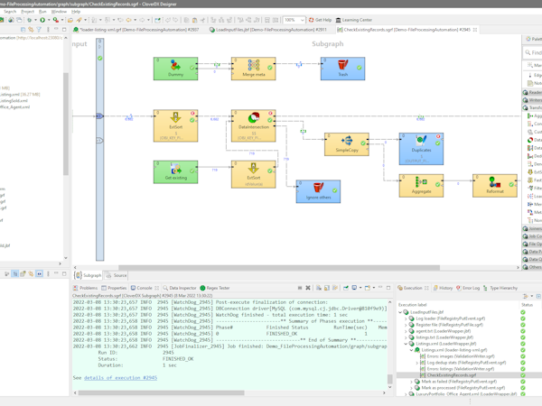 CloverDX Software - CloverDX Designer - a desktop visual IDE for data jobs. Prototype, design, debug, code and deploy to Server.