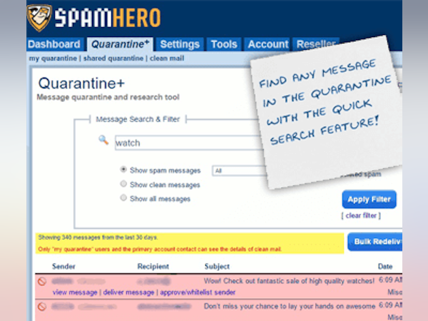 SpamHero Software - 2