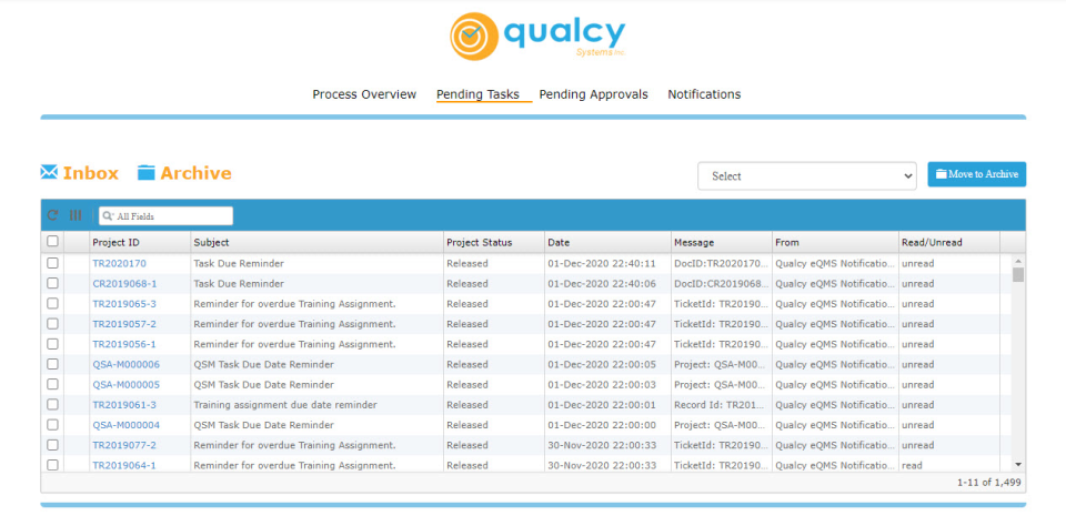 Qualcy QMS 소프트웨어 - 5