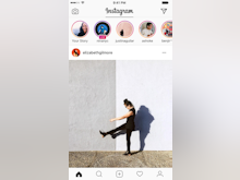 Instagram Software - Stories appear at the top of each users' Instagram feed, and disappear after 24 hours
