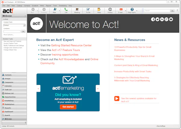 Act! Reviews, Demo & Pricing - 2021
