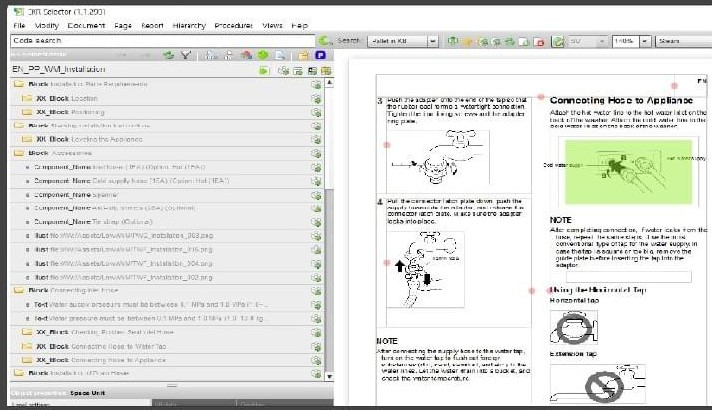 EKR Orchestra screenshot: EKR ORCHESTRA creating marketing documents