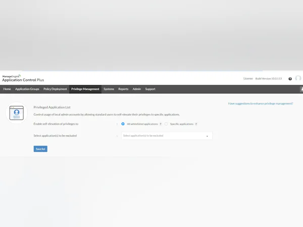 ManageEngine Application Control Plus - Avis, notes, prix et ...