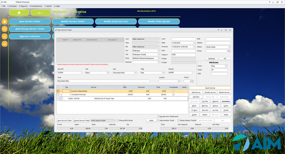 AIM Software - 3