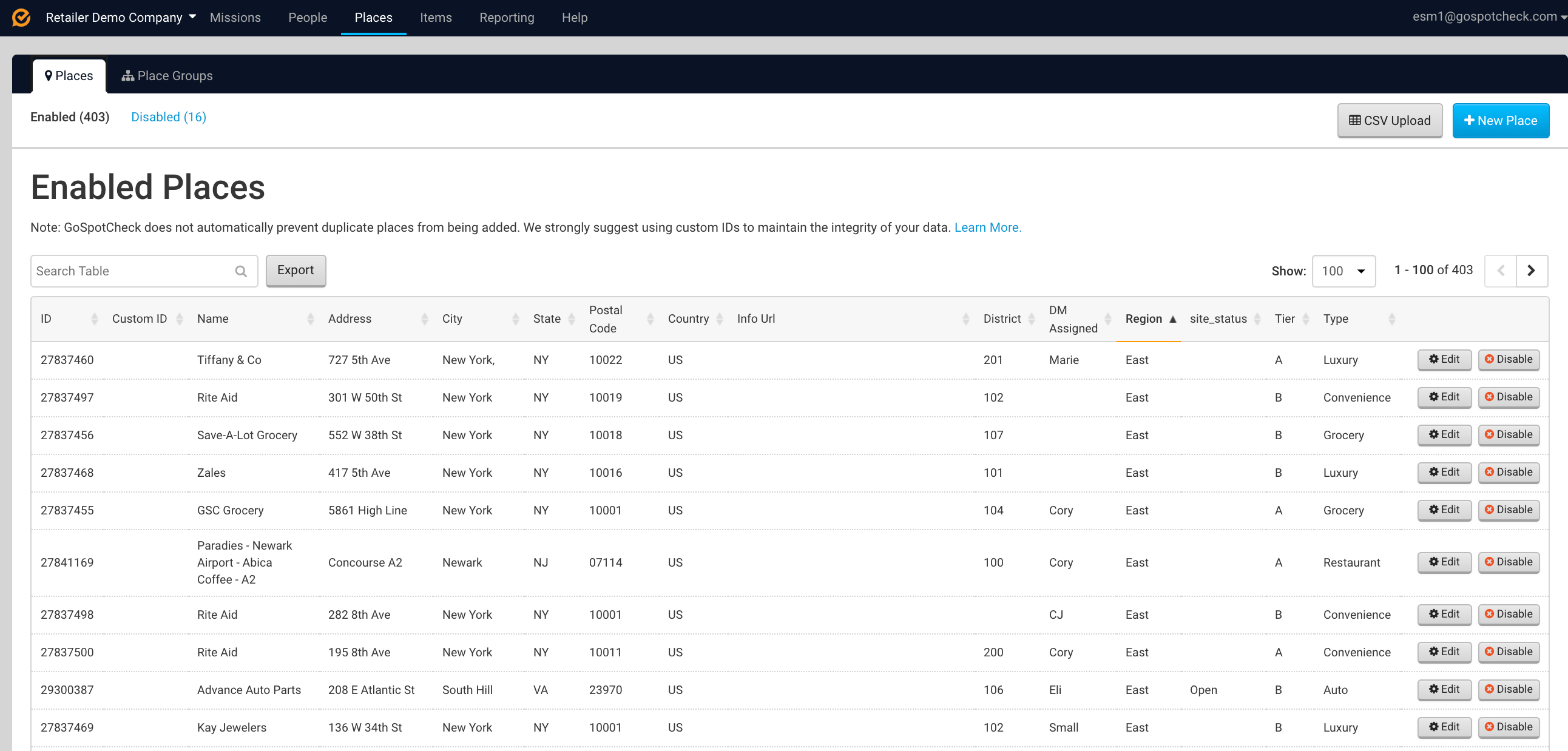 FORM MarketX Software - Each account is configured with a custom data model reflecting your organizational design & ways of labeling people, locations, roles, regions, programs & more. This enables efficient task distribution & highly-structured reporting as tasks are completed.