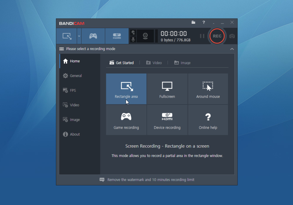 how to get bandicam for free on windows 8.1