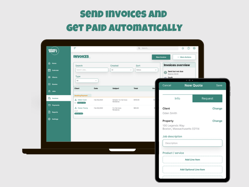 Send Inovices and Get Paid Automatically