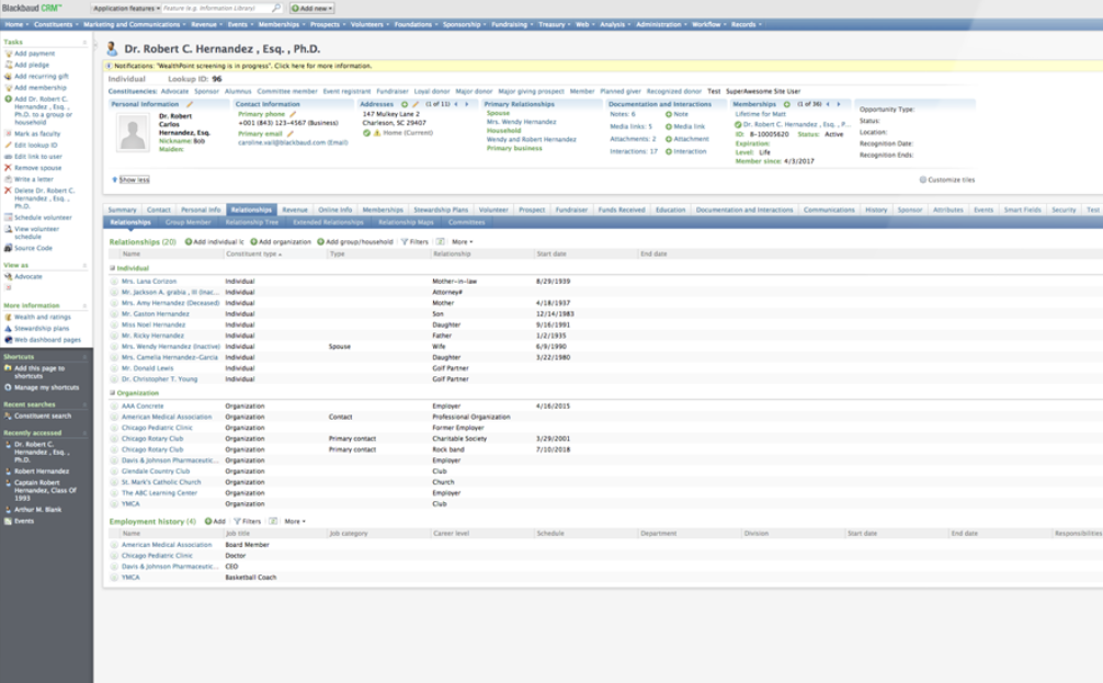 Blackbaud CRM Software - 3