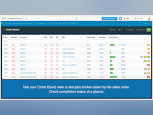 shopVOX Software - Job - Order Board