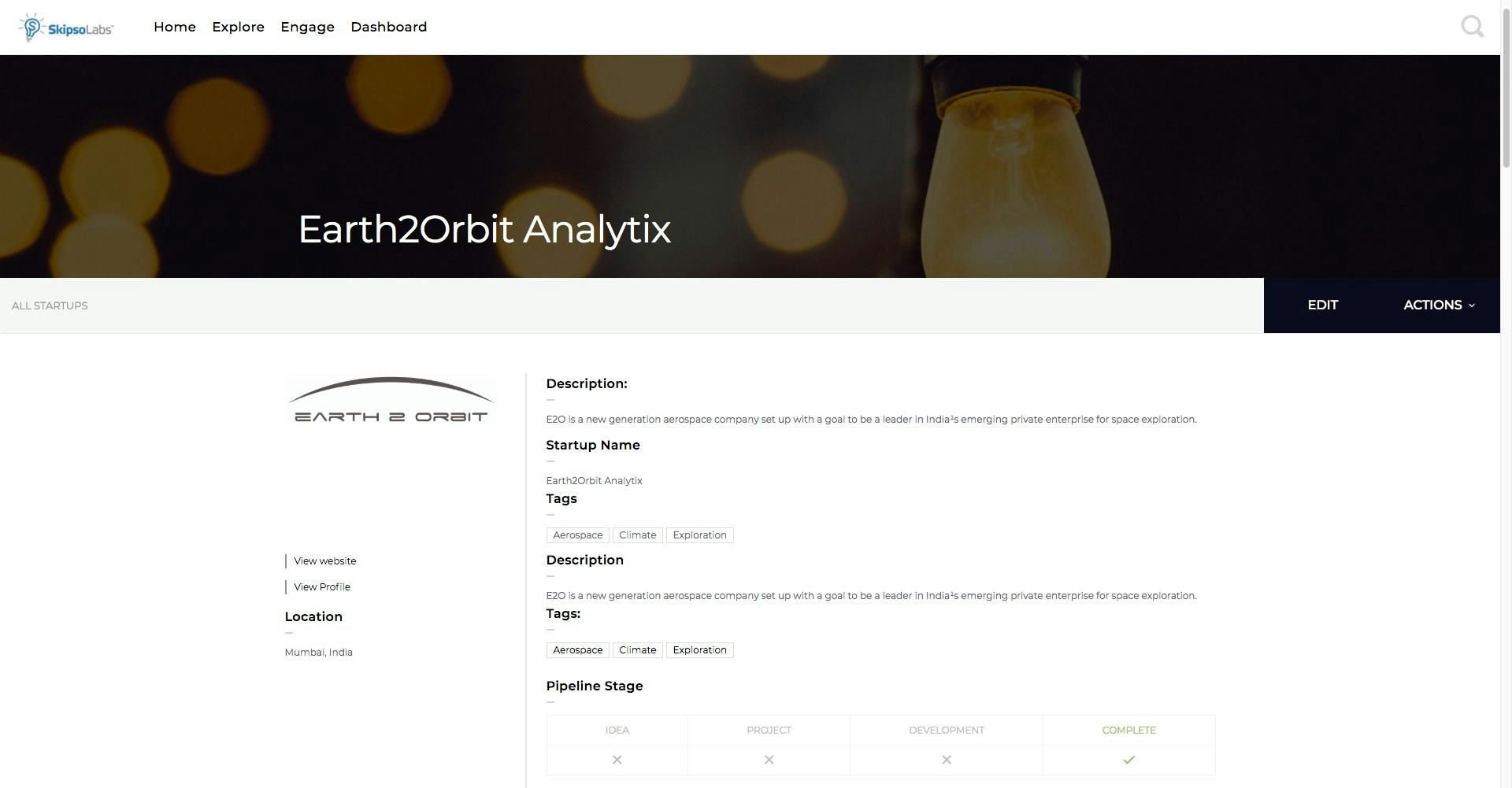 SkipsoLabs product screenshot