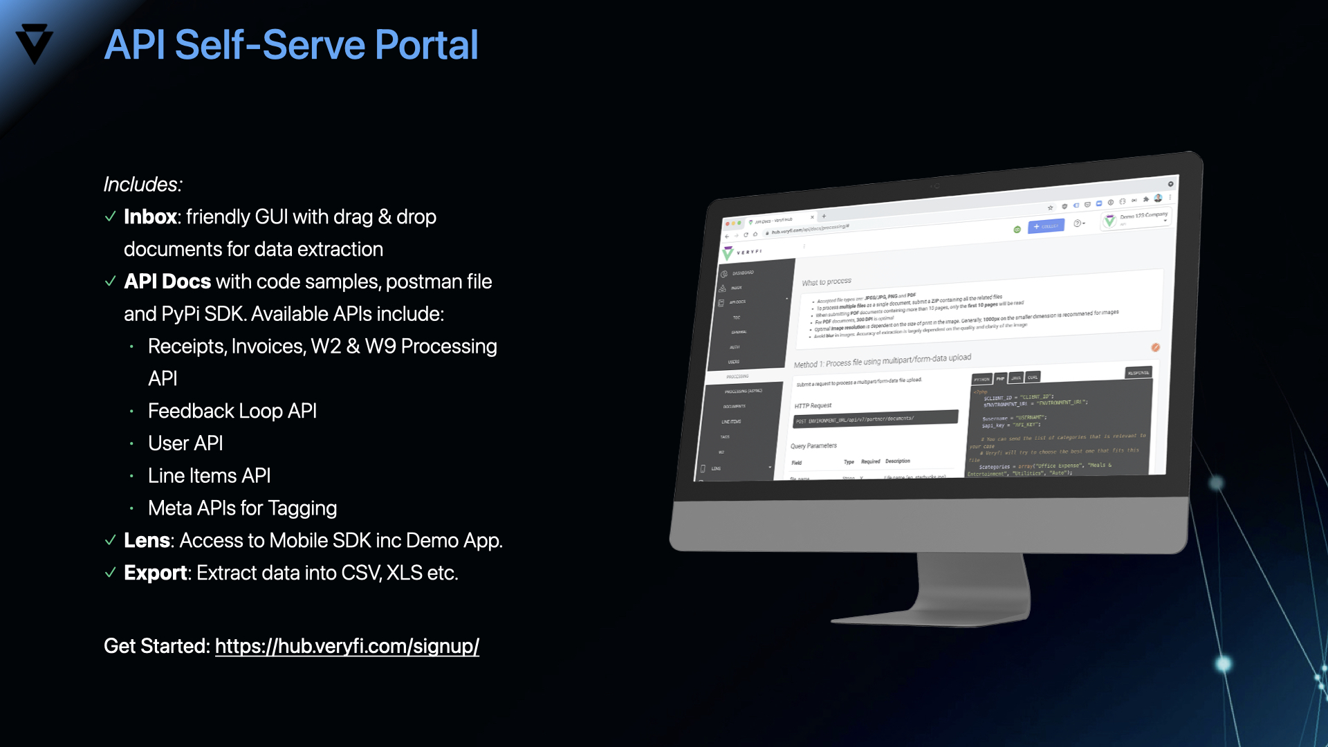 API Portal (Self-Serve)
