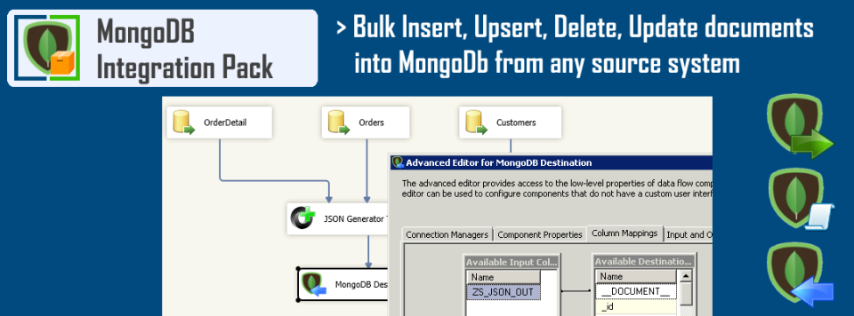 MongoDB Integration in SSIS