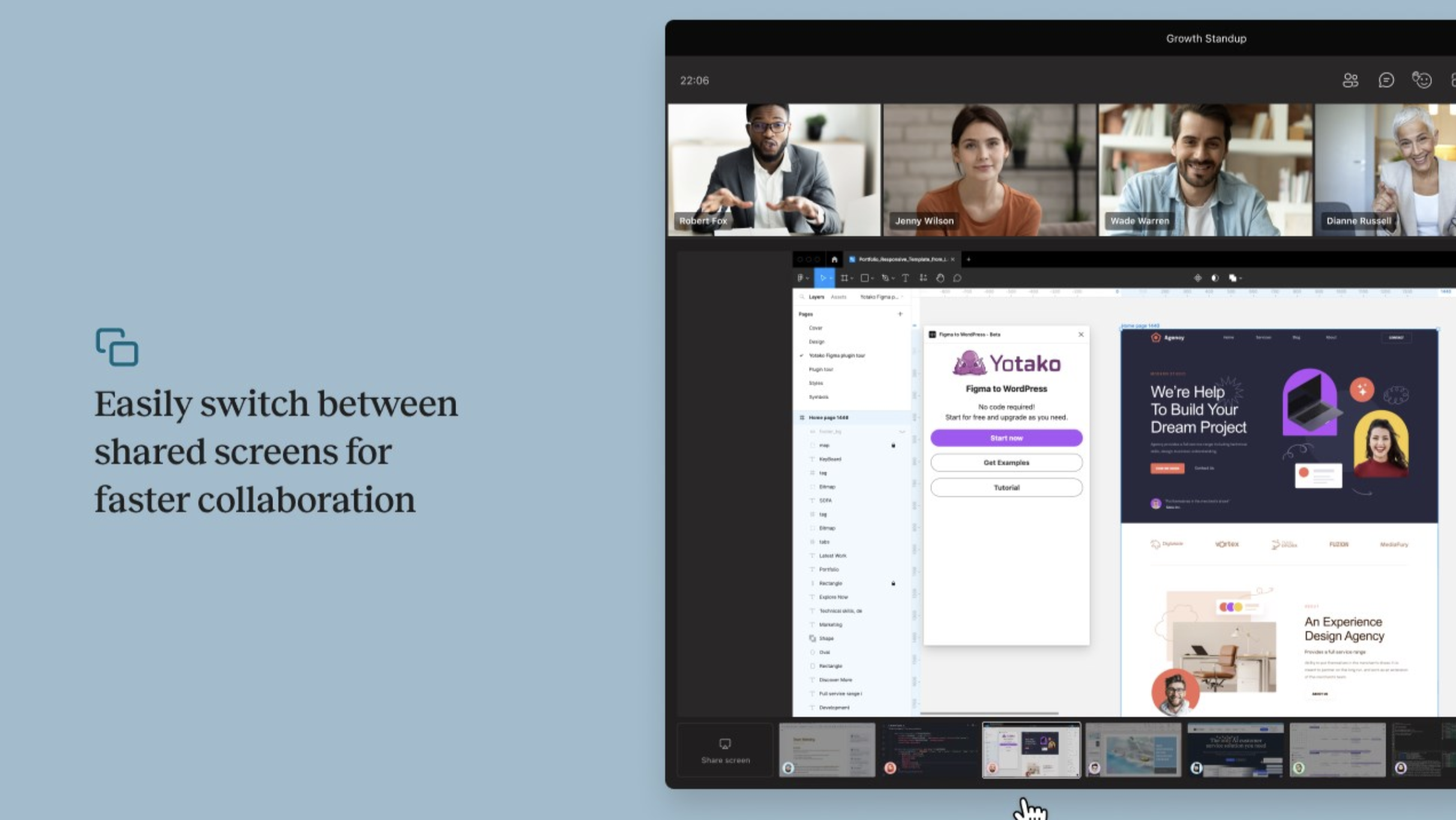 Easily toggle between shared screens for streamlined collaboration in Microsoft Teams
