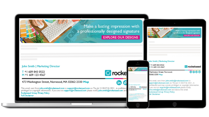 Brand every employee email, from every device
