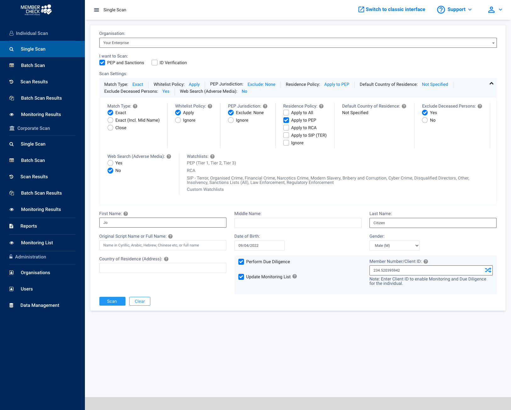 MemberCheck Software - 2