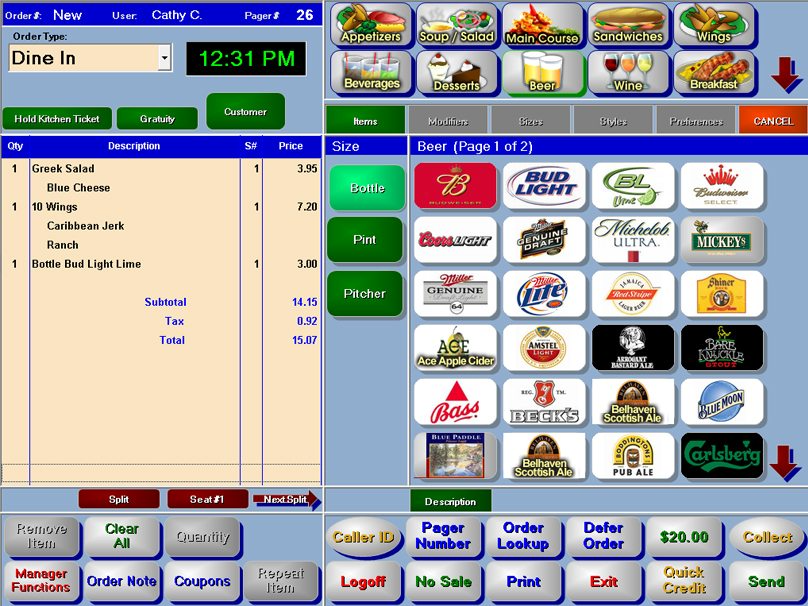 HungerRush Software - HungerRush RMS order management