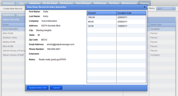 PetPal Manage Software - 4
