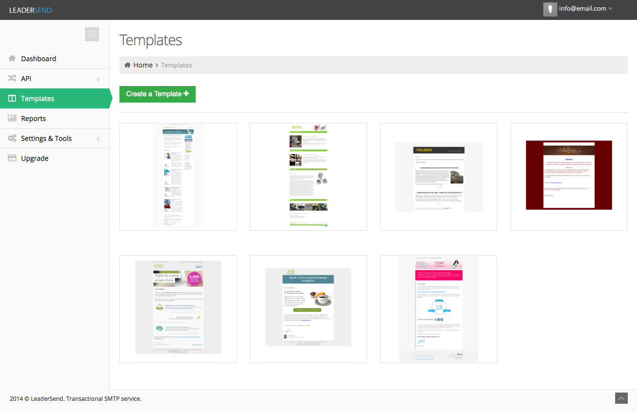 LeaderSend Templates