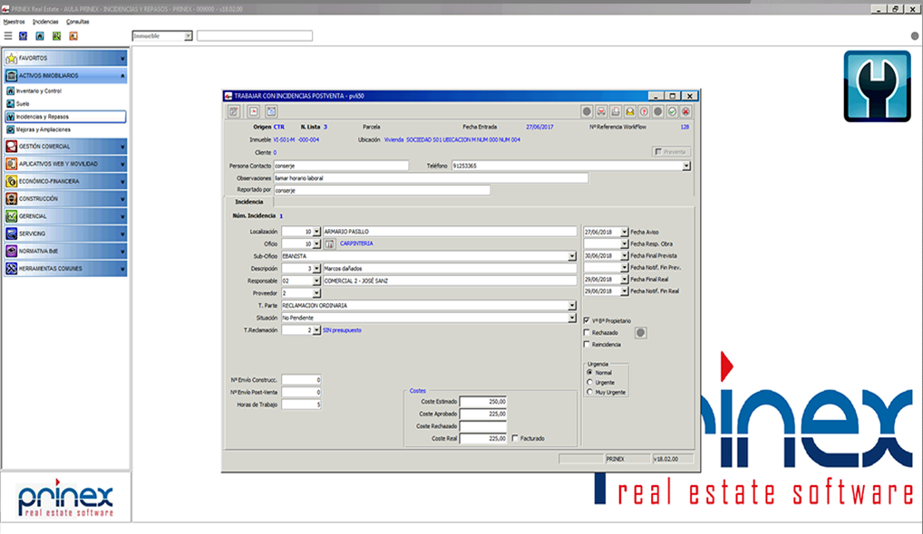 Prinex Software - Prinex incident management