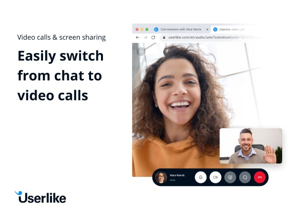 Userlike Software - Video Calls and Screen Sharing