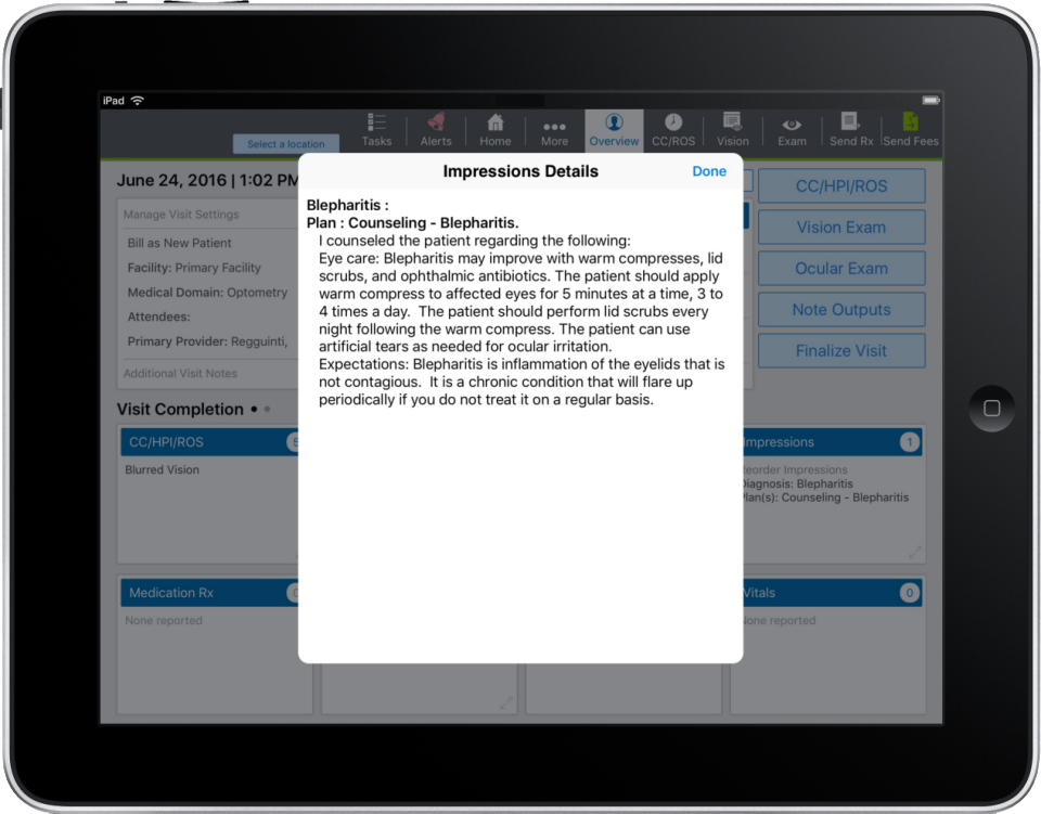 Eyefinity EHR Software - 5