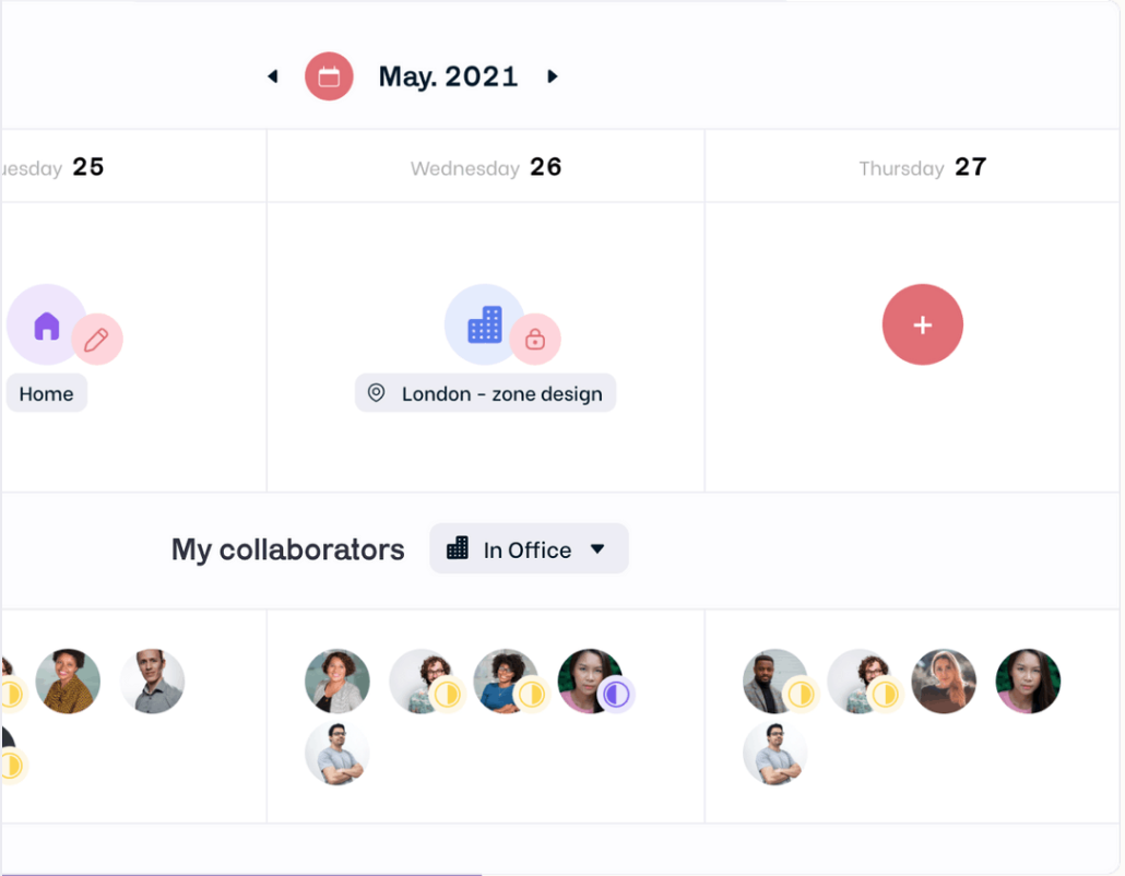 Semana screenshot: Easily manage onsite and remote schedules