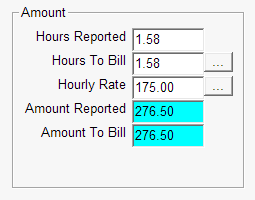 RTG Bills amount calculation