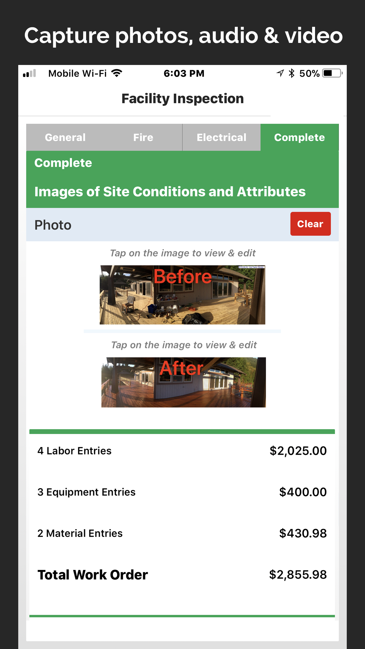 Forms On Fire Software - A picture is worth a thousand words, and annotations are worth 10,000 words.