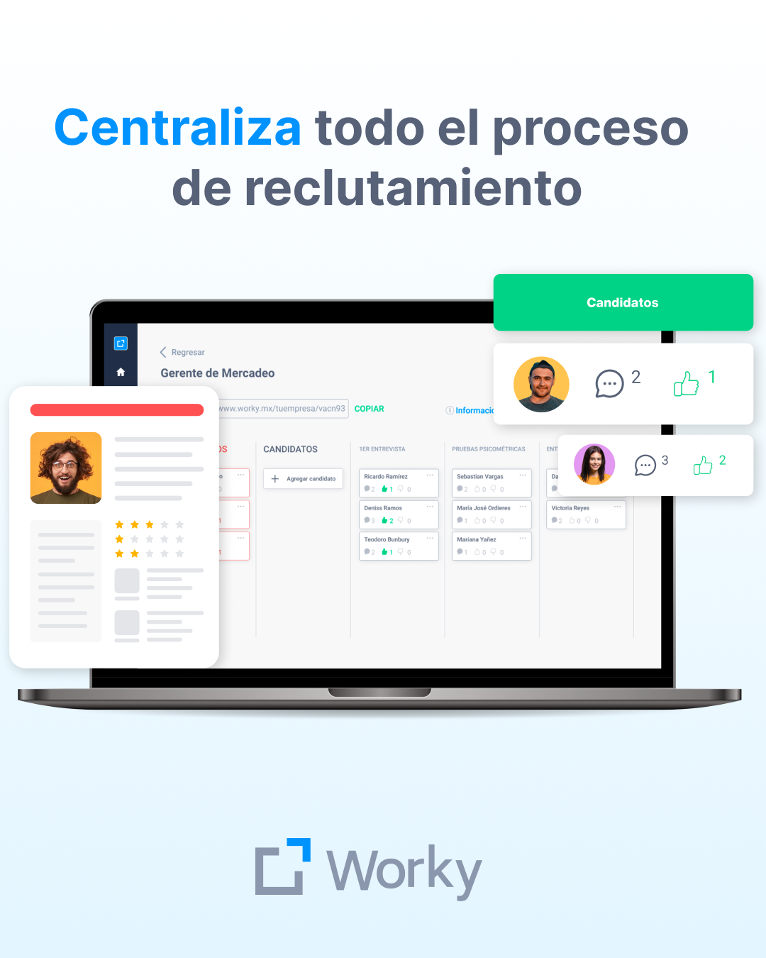 Worky - Reseñas, precios y funciones - Capterra México 2024