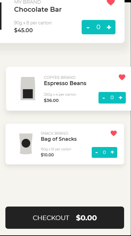 Supply'd checkout tab