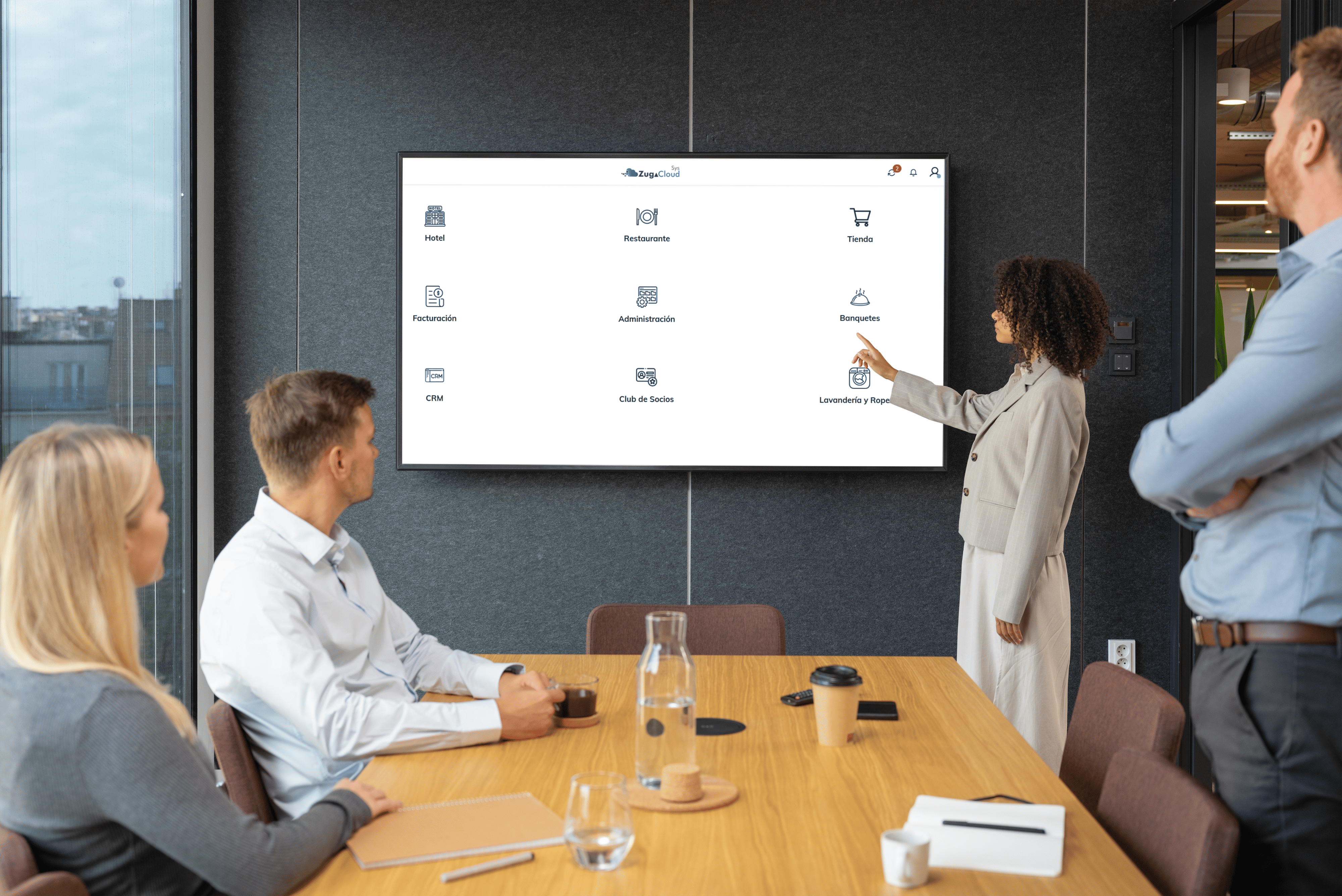 ZugaCloud screenshot: Zugacloud ERP