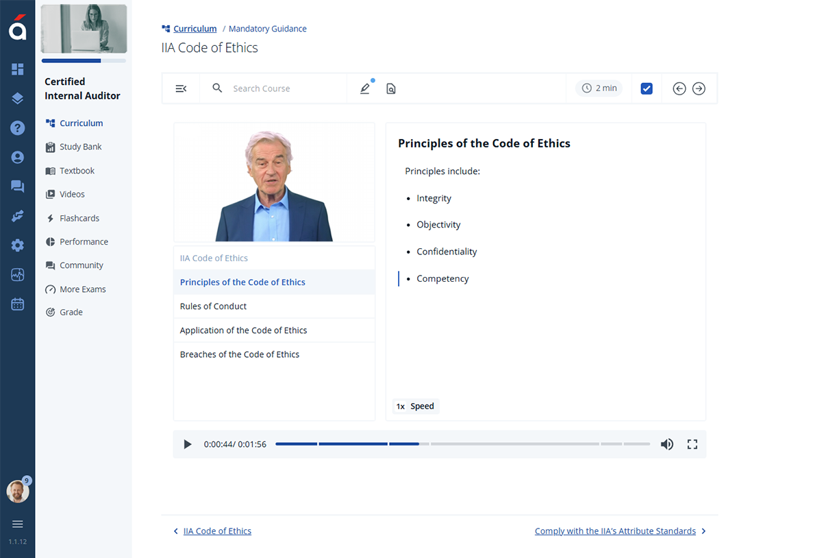 Acadio LMS screenshot: Create engaging courses using a combination of text, video, live webinars, SCORM, HTML, and more. Add custom slide presentations to ensure learners don't miss any key points.