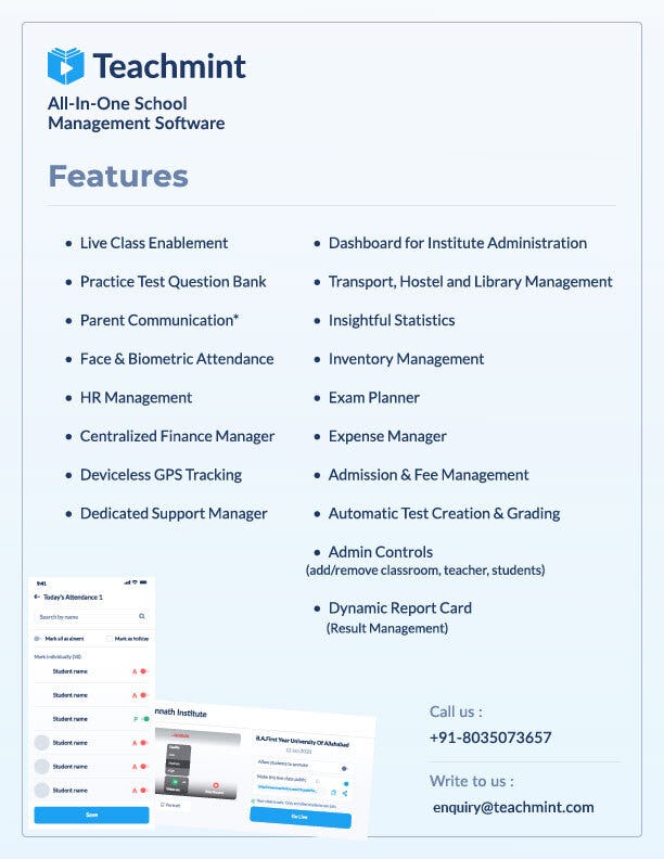 Teachmint Software - 4