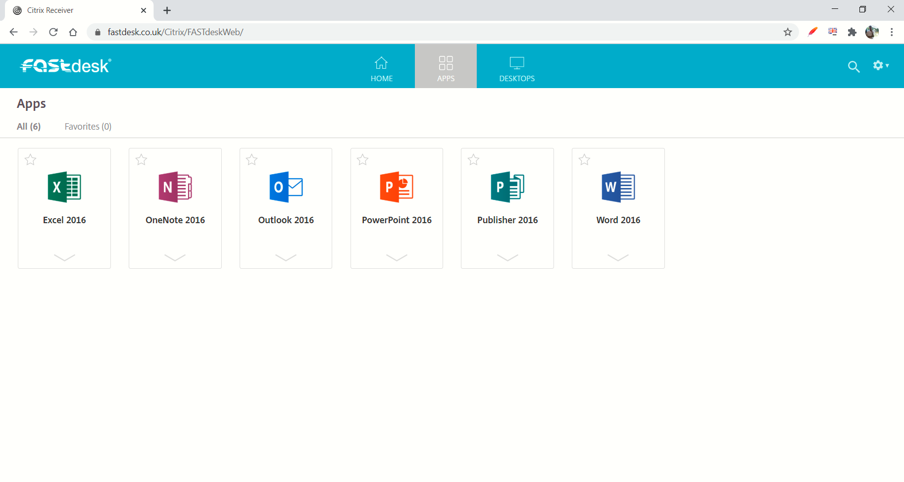 FastDesk applications