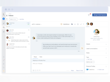 Statusbrew Software - Engage : Monitor and Reply to every social DM, Mention, Comment, Review or Rating your brand receives with our real-time sync social inbox.
