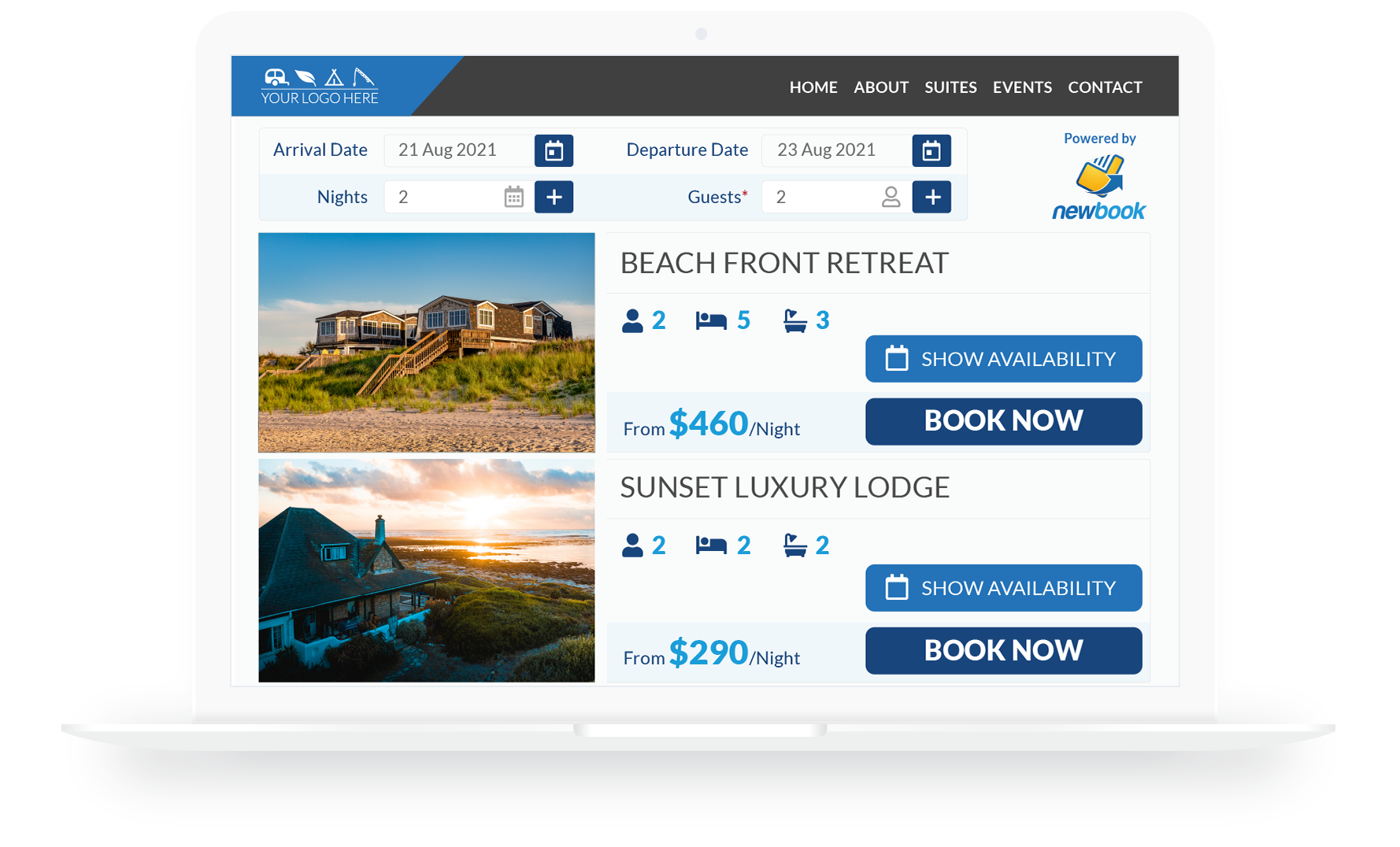 Manage reservations through our personalized booking engine.-thumb